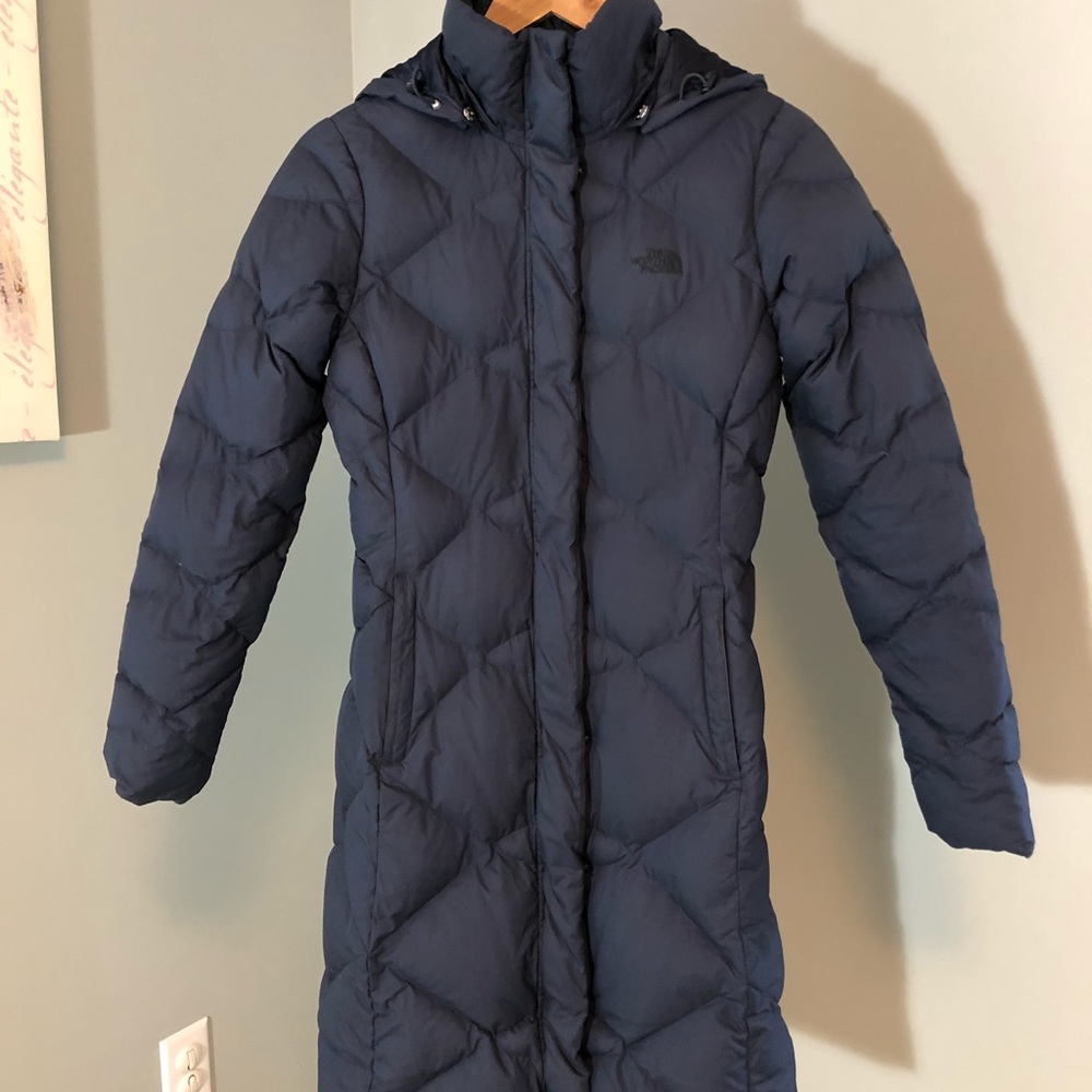 The North Face down Navy Parka